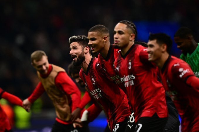 AC米兰队员表现耀眼，再度战胜对手